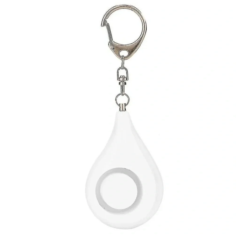 SafeSound Personal Alarm Keychain 125DB Self Defense Safety White NWT
